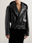 Кожаная  куртка  Alaia Артикул LUX-125093. Вид 1