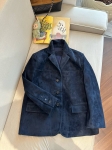 Замшевый жакет Prada Артикул LUX-125099. Вид 1