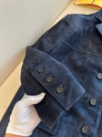 Замшевый жакет Prada Артикул LUX-125099. Вид 3