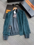 Замшевая куртка ZEGNA Артикул LUX-125304. Вид 8