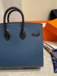  Сумка женская Birkin 20 cm, Epsom/Croc Hermes Артикул LUX-125468. Вид 6
