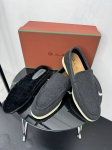 Лоферы   из натурального кашемира Loro Piana Артикул LUX-125513. Вид 2