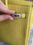 Сумка женская Birkin, 25, PHW Crocodile Porosus  Hermes Артикул LUX-125992. Вид 3