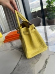 Сумка женская Birkin, 25, PHW Crocodile Porosus  Hermes Артикул LUX-125992. Вид 5