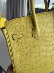 Сумка женская Birkin, 25, PHW Crocodile Porosus  Hermes Артикул LUX-125992. Вид 7