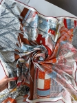 Платок  Hermes Артикул LUX-126022. Вид 2