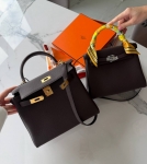 Сумка женская  Kelly, 28, GHW Hermes Артикул LUX-126028. Вид 2