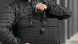 Портфель Bottega Veneta Артикул LUX-126101. Вид 3