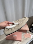 Меховые мокасины  Miu Miu Артикул LUX-126491. Вид 3