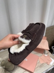 Меховые мокасины  Miu Miu Артикул LUX-126490. Вид 2