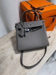 Сумка женская Kelly 25, PHW Togo  Hermes Артикул LUX-127205. Вид 6