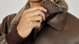 Кожаная куртка Loro Piana Артикул LUX-127222. Вид 4