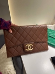Папка-клатч А4  Chanel Артикул LUX-127513. Вид 4