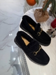 Меховые лоферы Gucci Артикул LUX-127945. Вид 1