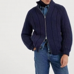 Бомбер Brunello Cucinelli Артикул LUX-128195. Вид 1