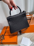 Сумка женская Kelly , 25 cm Ostrich GHW Hermes Артикул LUX-128501. Вид 3