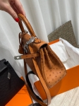 Сумка женская Kelly , 25 cm Ostrich GHW Hermes Артикул LUX-128500. Вид 5