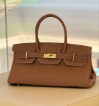 Сумка женская Birkin Shoulder 42 Togo leather Hermes Артикул LUX-128508. Вид 1