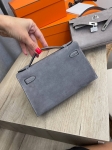 Сумка женская  Kelly Pochette, GHW Hermes Артикул LUX-128900. Вид 3