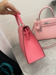 Сумка женская Kelly, 25, PHW Epsom leather  Hermes Артикул LUX-128989. Вид 2