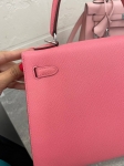 Сумка женская Kelly, 25, PHW Epsom leather  Hermes Артикул LUX-128989. Вид 3