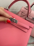 Сумка женская Kelly, 25, PHW Epsom leather  Hermes Артикул LUX-128989. Вид 4