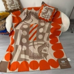 Плед Hermes Артикул LUX-129280. Вид 1