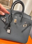 Сумка женская Birkin 25, Togo  Hermes Артикул LUX-129394. Вид 3