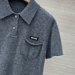 Поло  Miu Miu Артикул LUX-129450. Вид 2