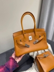 Сумка женская  Birkin Shoulder 29 cm  Butler Leather Hermes Артикул LUX-129778. Вид 1