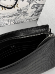 Клатч   из натуральной кожи крокодила Christian Dior Артикул LUX-129835. Вид 2