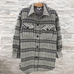 Рубашка женская утепленная Maison Margiela Артикул LUX-21104. Вид 1