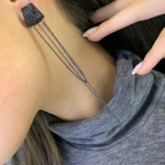 Серьги  Артикул LUX-23485. Вид 1