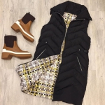 Жилет женский удлиненный Hermes Артикул LUX-22704. Вид 2