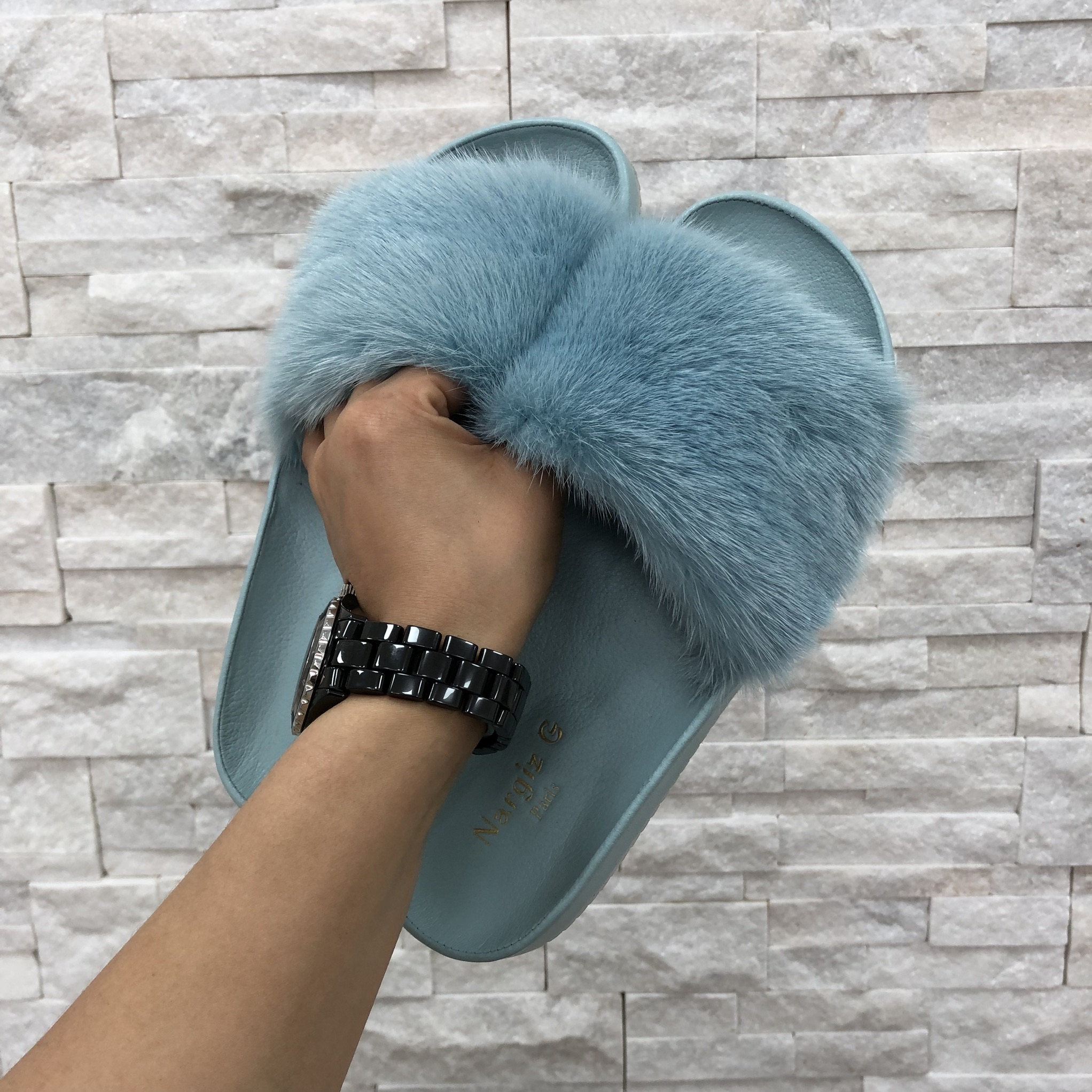 Шлёпанцы Nargiz LUX-14780 фото Шлёпанцы Nargiz Артикул LUX-14780