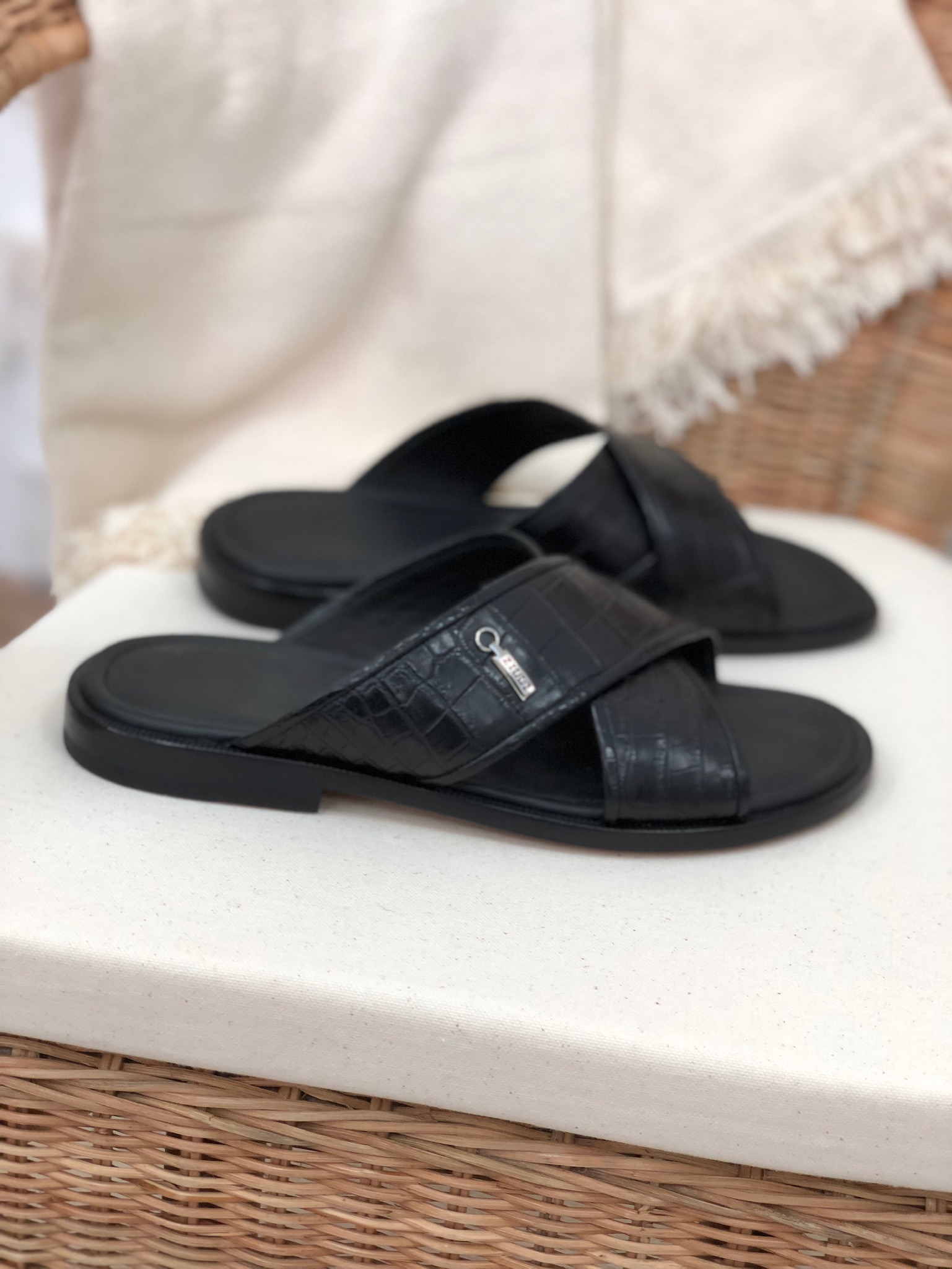 Шлёпанцы мужские Zilli LUX-14820 фото Шлёпанцы мужские Zilli Артикул LUX-14820