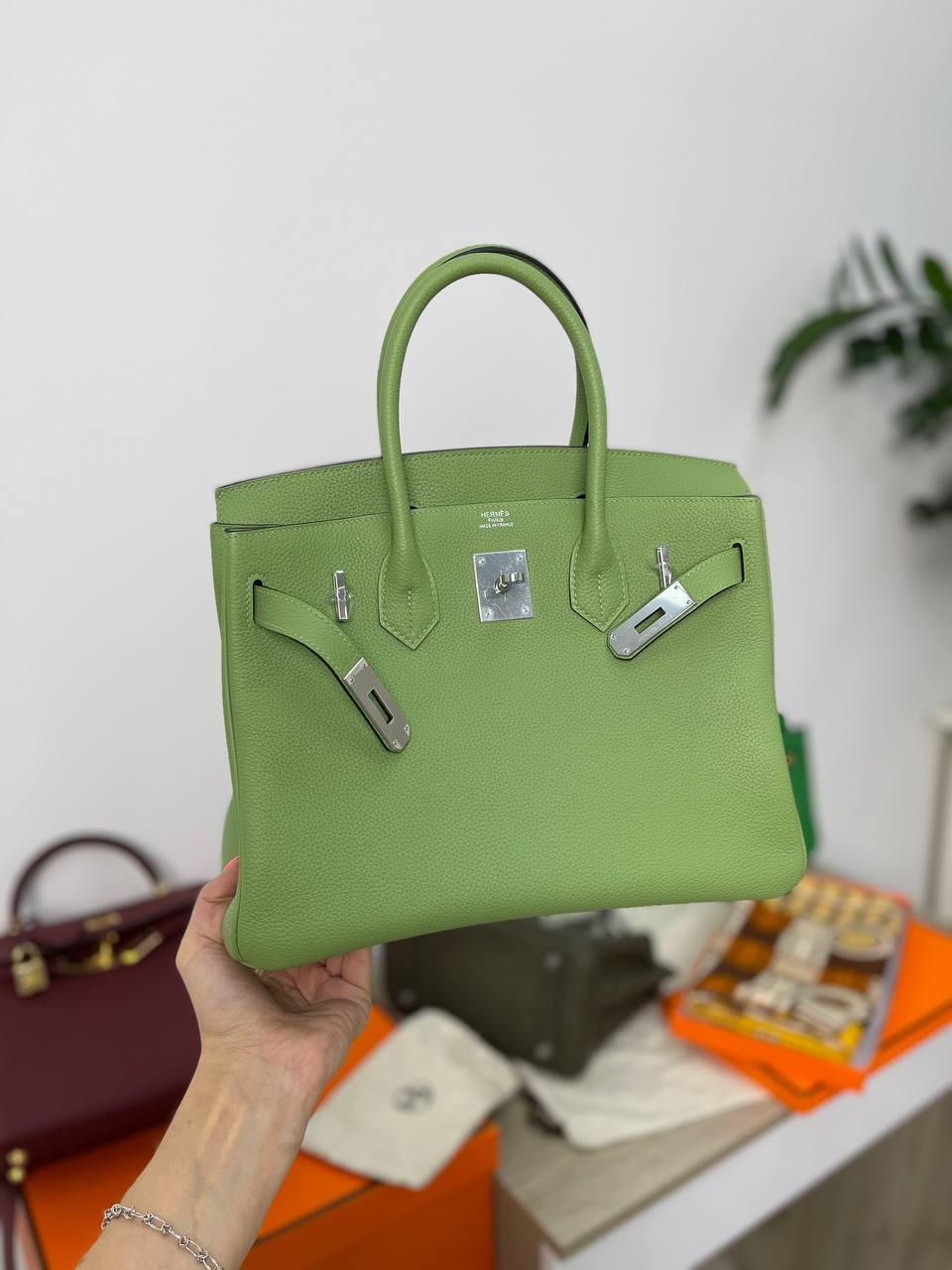 Birkin 30 cm Hermes LUX-55642 фото Birkin 30 cm Hermes Артикул LUX-55642