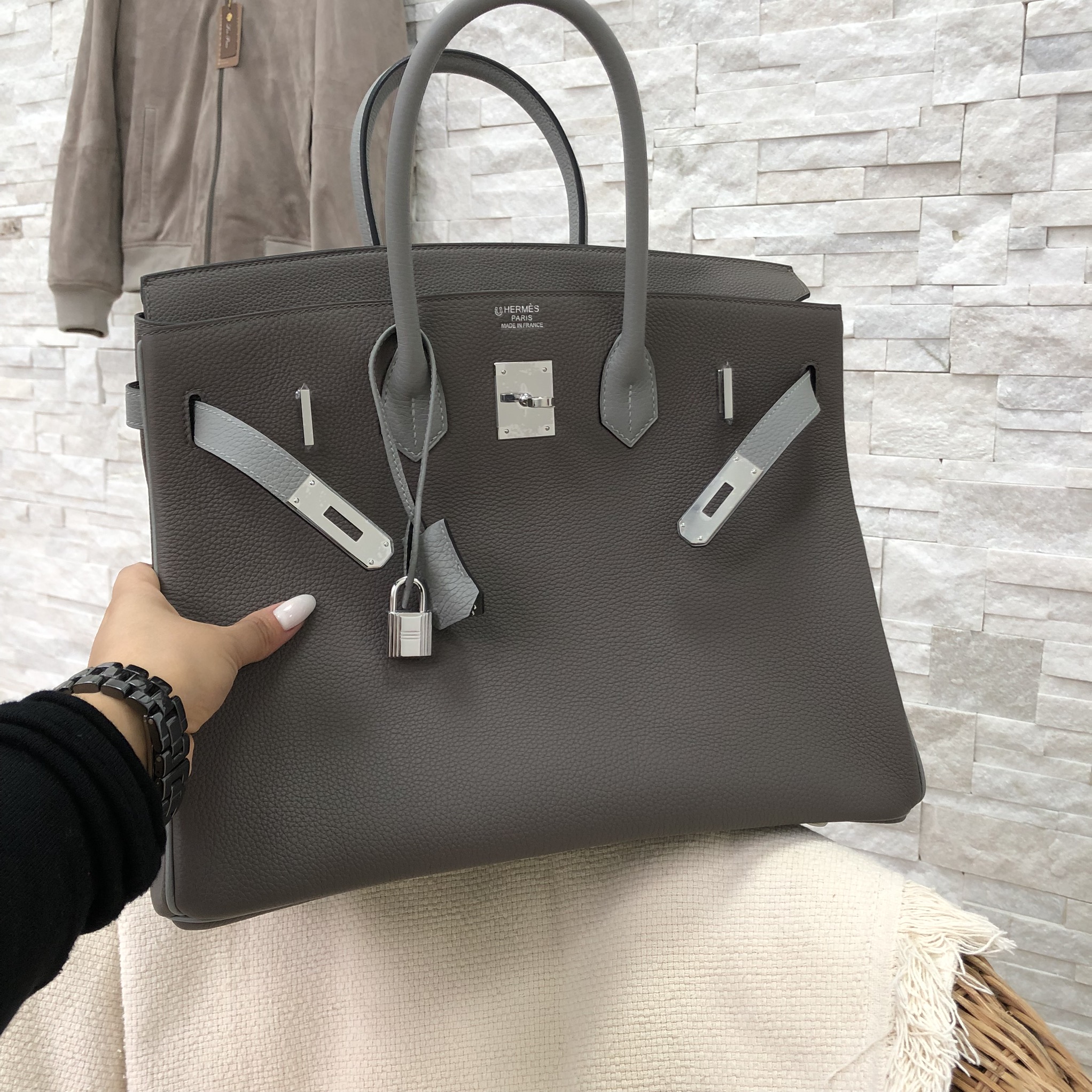 Сумка женская BIRKIN Hermes LUX-19566 фото Сумка женская BIRKIN Hermes Артикул LUX-19566