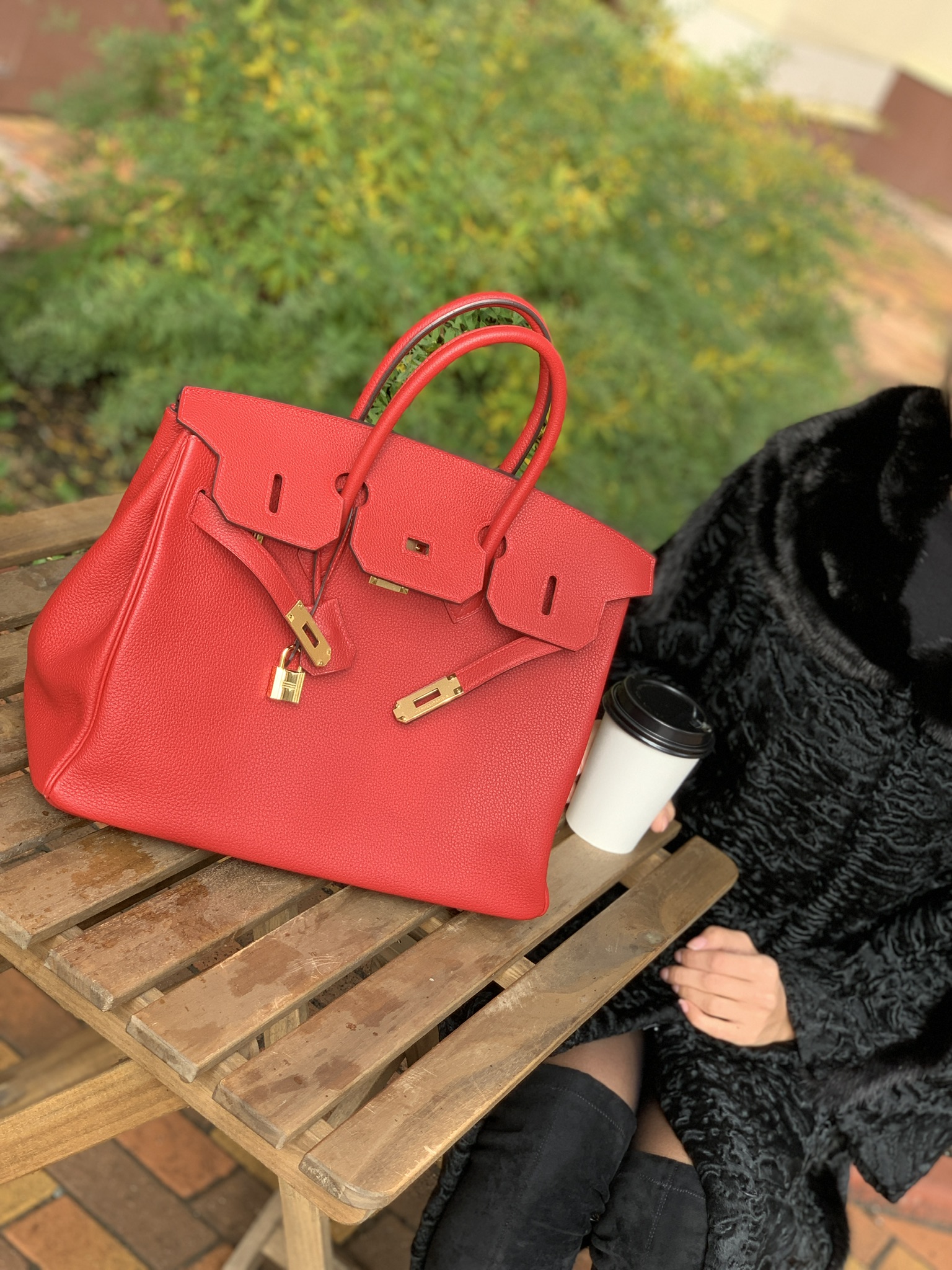 Сумка женская BIRKIN 35 Hermes LUX-21934 фото Сумка женская BIRKIN 35 Hermes Артикул LUX-21934