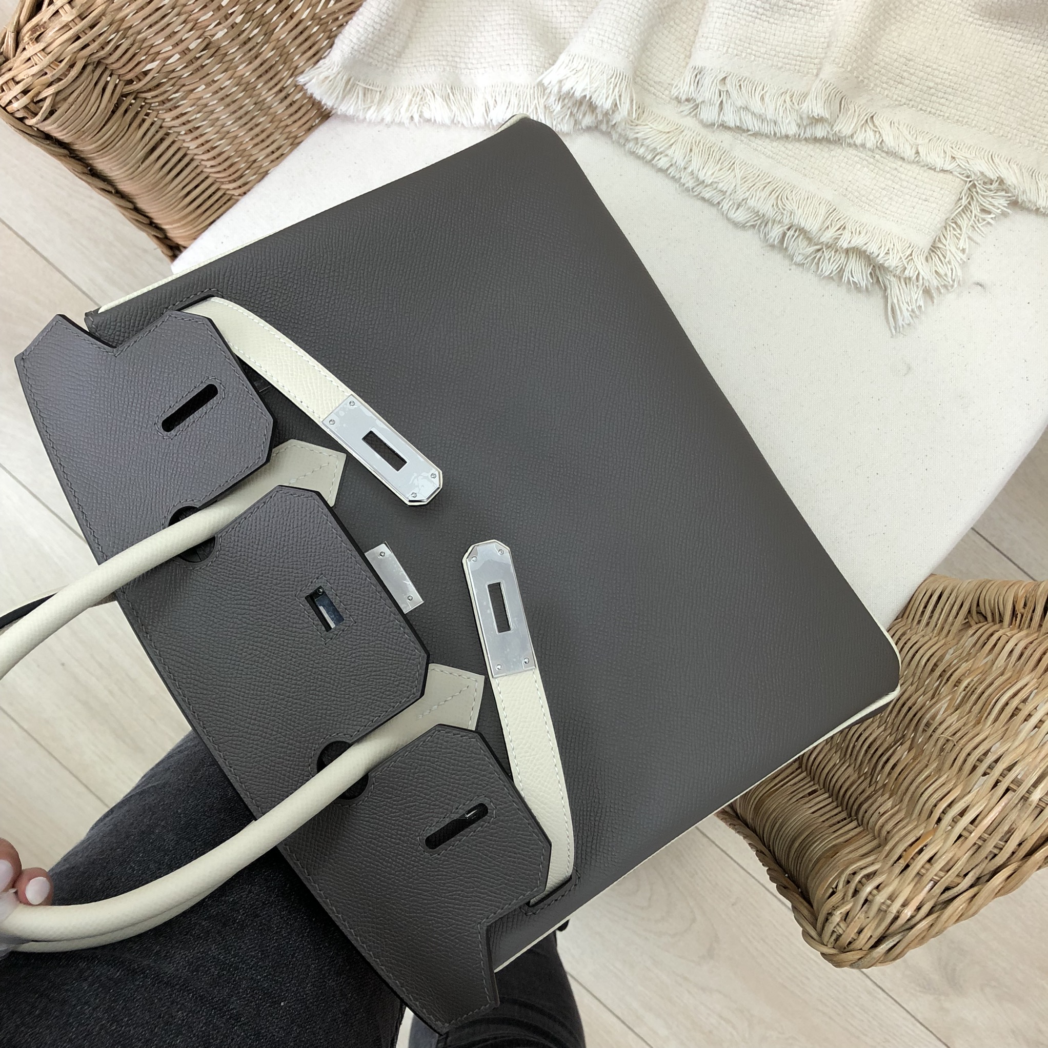 Сумка женская BIRKIN Hermes LUX-19567 фото Сумка женская BIRKIN Hermes Артикул LUX-19567