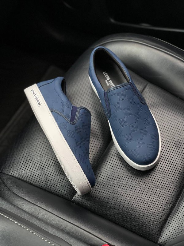 Слипоны Louis Vuitton LUX-55277 фото Слипоны Louis Vuitton Артикул LUX-55277