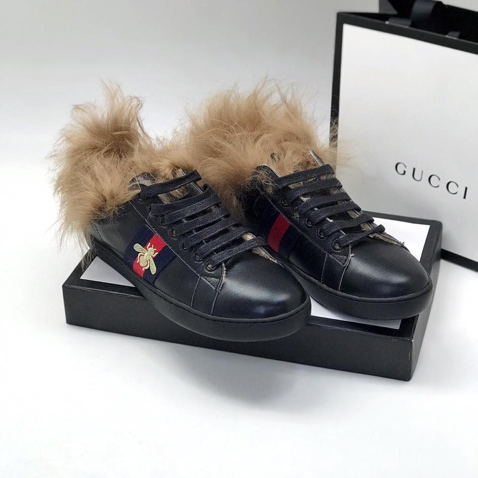 Кеды женские Gucci LUX-36917 фото Кеды женские Gucci Артикул LUX-36917