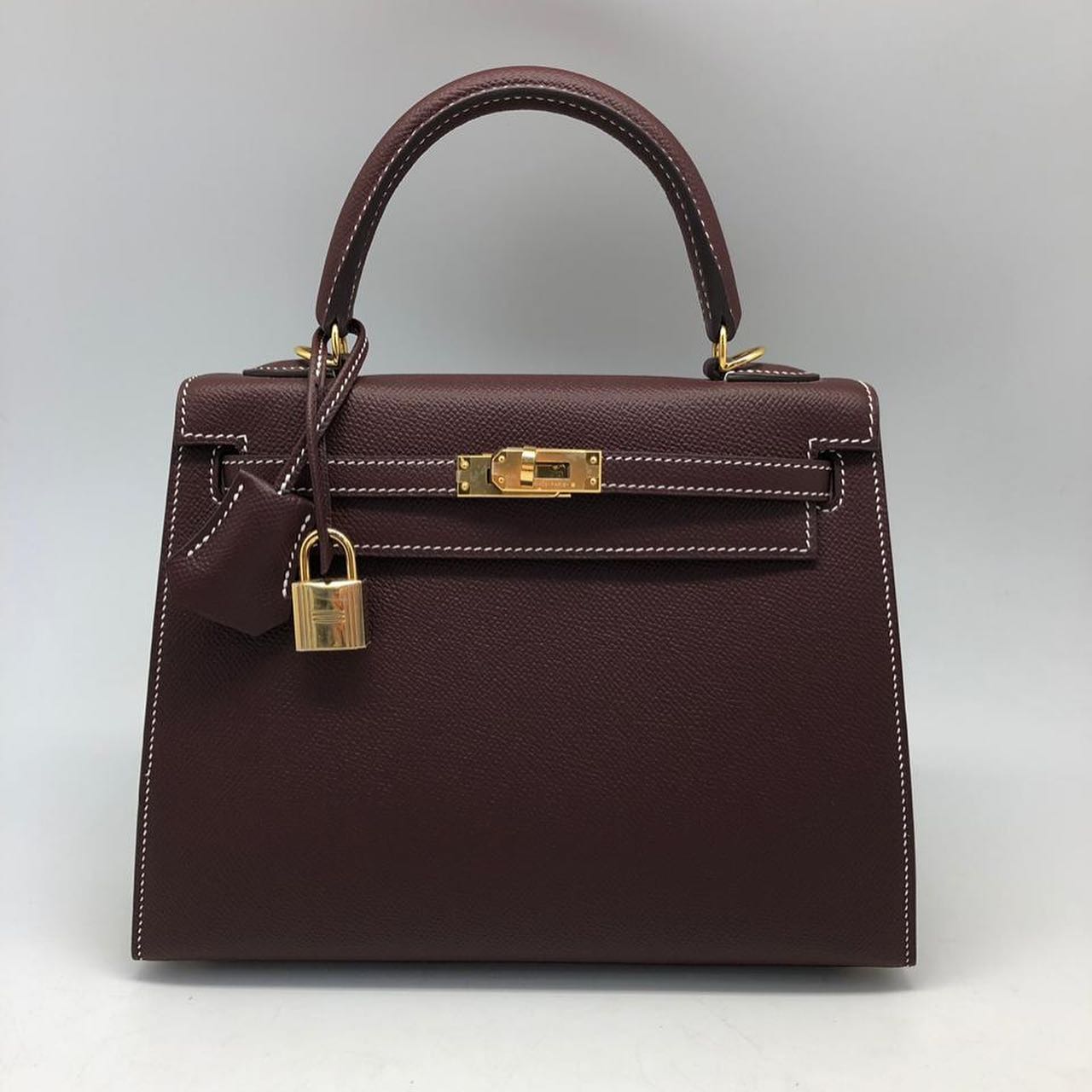 Сумка женская Hermes Kelly 25 cm,Epsom Color Rouge H Hermes LUX-37270 фото Сумка женская Hermes Kelly 25 cm,Epsom Color Rouge H Hermes Артикул LUX-37270