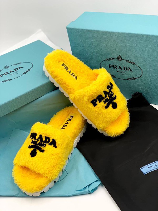 Шлёпанцы Prada LUX-54707 фото Шлёпанцы Prada Артикул LUX-54707
