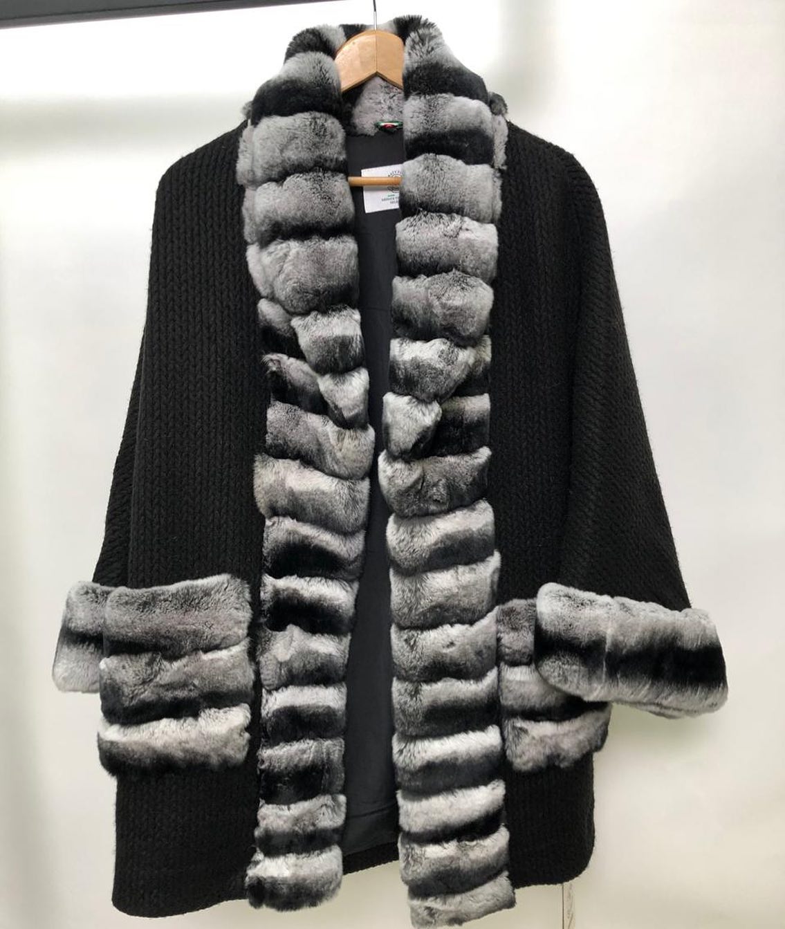 Пальто-пончо LUX-38483 фото Пальто-пончо Артикул LUX-38483