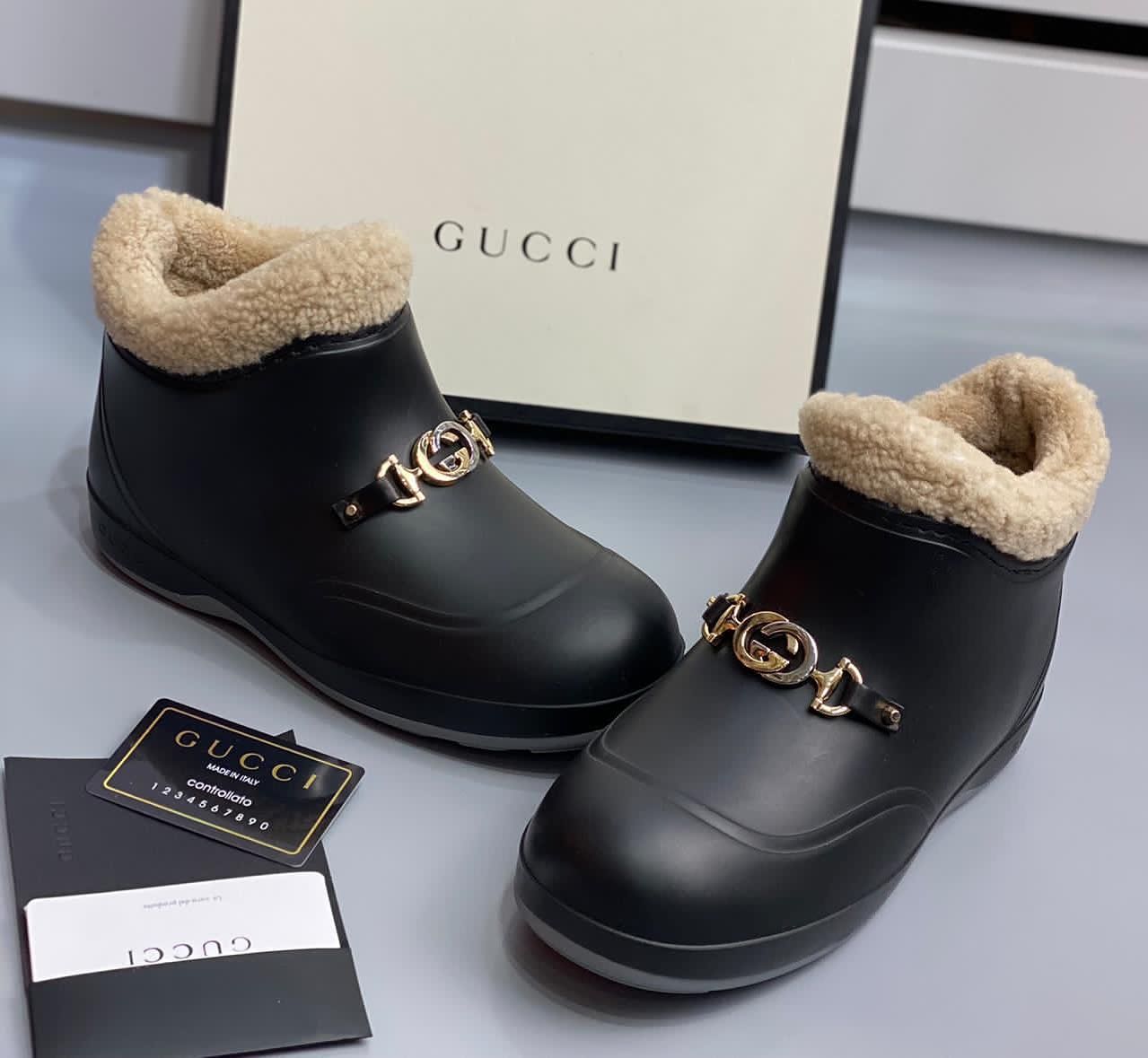 Ботинки женские Gucci LUX-41379 фото Ботинки женские Gucci Артикул LUX-41379