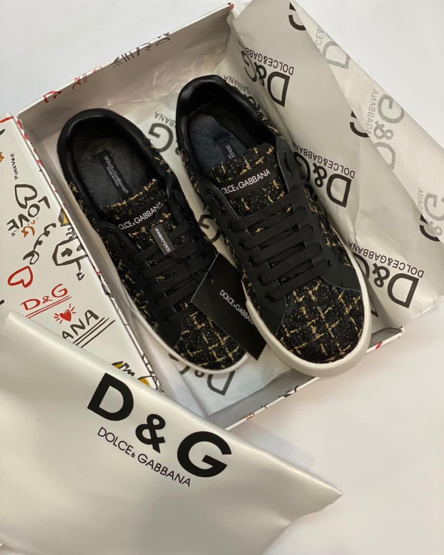 Кеды Dolce & Gabbana LUX-46230 фото Кеды Dolce & Gabbana Артикул LUX-46230