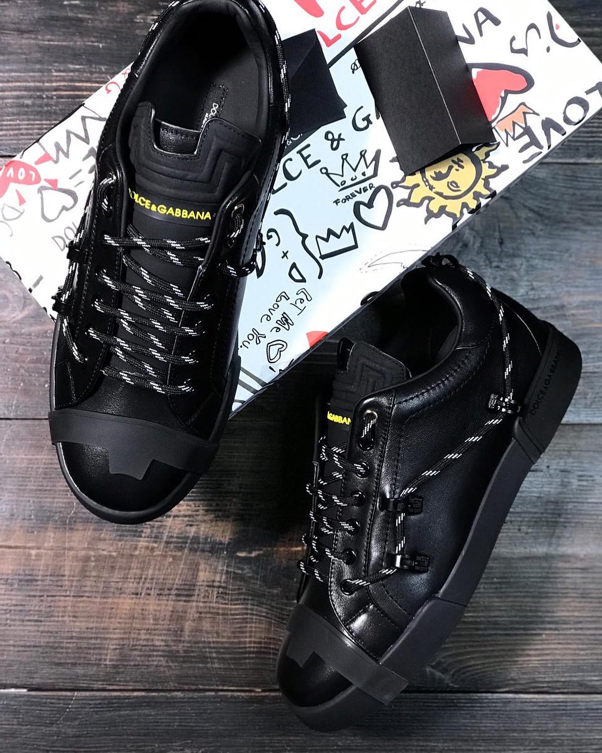 Кеды Dolce & Gabbana LUX-46810 фото Кеды Dolce & Gabbana Артикул LUX-46810