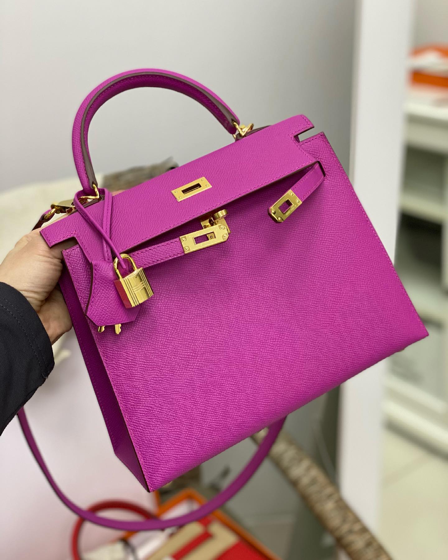 Сумка женская Hermes LUX-46748 фото Сумка женская Hermes Артикул LUX-46748