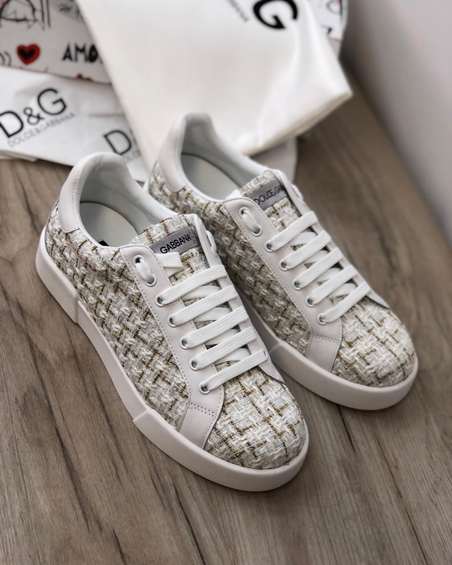 Кеды Dolce & Gabbana LUX-46770 фото Кеды Dolce & Gabbana Артикул LUX-46770